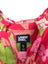 Lands End Floral Print Tropical V-Neck Blouse
