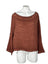 IKIKIZ Pokoloko Turkish Cotton Crinkle Long Sleeve Boat Neck Top
