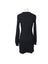 Aritzia Wilfred Long Sleeve V-Neck Ribbed Mini Dress
