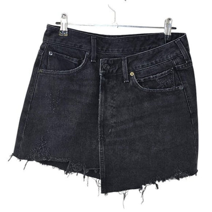 AGOLDE Womens Criss Cross Skirt