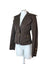 Gucci Brown Single Button Blazer Jacket