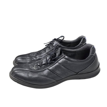 Ecco Black Leather Sneakers