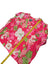 Lands End Floral Print Tropical V-Neck Blouse