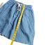 Aritzia Wilfred Light Denim Chambray Mini Skirt