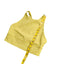 Lululemon Energy High Neck Longline Bra, Yellow, Pullover, Athletic, Size 6