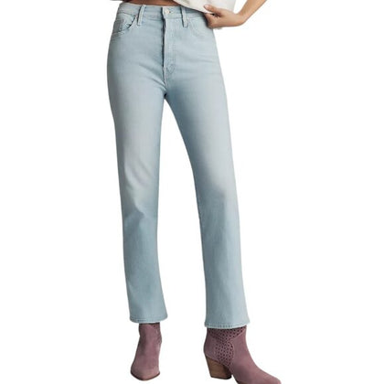MOTHER The Tripper High-Rise Straight-Leg Jeans