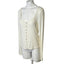 Anthropologie Maeve Square-Neck Button-Front Cardigan Top