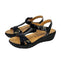 Mephisto Mobils Felizia Air-Relax Black Patent Leather Rhinestone Sandal