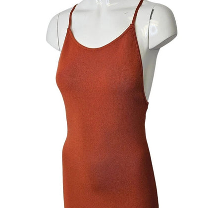 Aritzia Babaton  Anderson Sculpt Knit Cross Back Dress