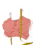 Abercrombie & Fitch Ruched, Draped, O Ring Crop Top