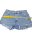 AGOLDE Parker Denim Fray Shorts