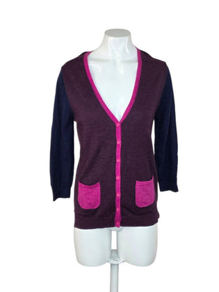 Clements Ribeiro POP 3/4 Sleeve Button Front Cardigan