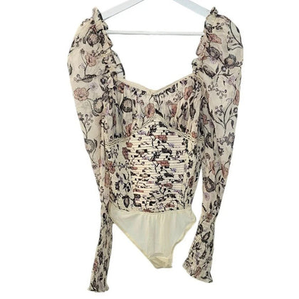 Free People Intimately Free Brunch Date Bodysuit