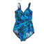 Miraclesuit One Piece Crossover Wrap Shaping Swimsuit