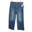 MOTHER The Maven High-Rise Wide-Leg Patch Pocket Ankle Jeans