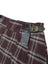 Disturbia Bramble Check Pleated Mini Skirt