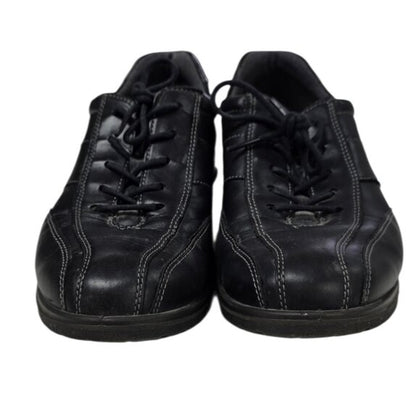 Ecco Black Leather Sneakers