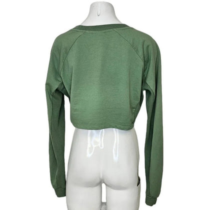 Gymshark Womens Long Sleeve Crop Shirt