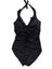 SPANX One Piece Draped Ruffle Ruched Swimsuit