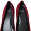 Stuart Weitzman Suede Bow Flats