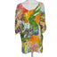 Jams World Monstera Leaf Batwing Short Sleeve Shirt