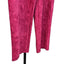 Anthropologie Avec Les Filles Pink Faux Suede Wide Leg Crop Pants