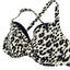 Bleu Rod Beattie Animal Print Twist Front Underwire Bikini Top