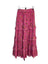 Caroline Constas Embroidered Tiered Boho Skirt