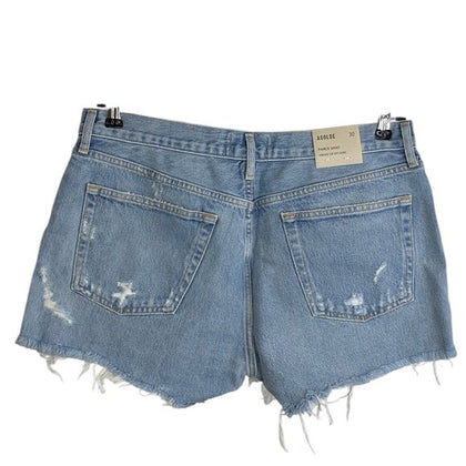 AGOLDE Parker Denim Fray Shorts