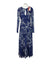 Farm Rio x Anthropologie Long-Sleeve Keyhole Maxi Dress