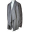 Blank NYC Womens Faux Suede/Leather Drape Front Jacket Cardigan