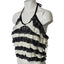 Anthropologie Maeve Halter Sweater Ruffle Layer TankKnit