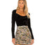Free People Perfect Date Velvet Cowl Neck Long Sleeve Top
