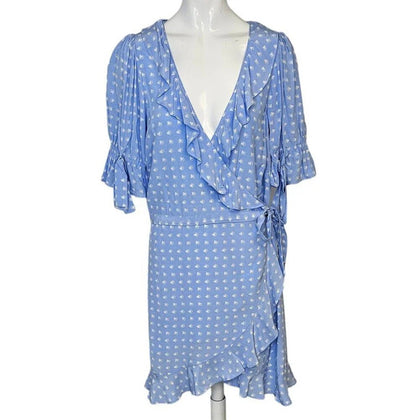 For Love & Lemons Sweetheart  Wrap Mini Dress