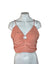 Abercrombie & Fitch Ruched, Draped, O Ring Crop Top