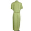 Positive Attitude Vintage Boho Beaded Belt Midi Dress
