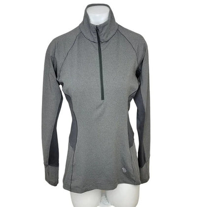 Mountain Hardwear Half Zip Breathable Long Sleeve Top