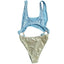 Normaillot Blue Rainbow Ageless Swimsuit