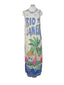Anthropologie Farm Rio Graphic Mesh midi Dress