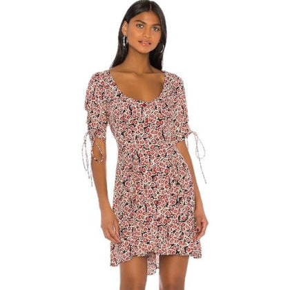 Free People Women's  Laced Up Mini Dress