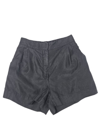 Aritzia Wilfred Fable Linen Blend Mini Shorts