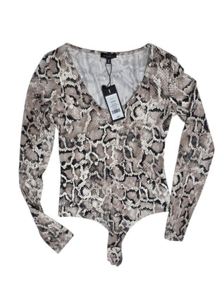 Dynamite Tamara Long Sleeve Scoop Neck Bodysuit