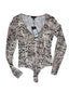 Dynamite Tamara Long Sleeve Scoop Neck Bodysuit
