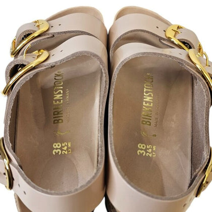 Birkenstock Womens Milano Big Buckle High Shine Sandals
