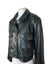 House of Harlow 1960 Faux Leather Croc Embossed Crop Jacket