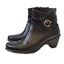 Dansko Ryan Brown Leather Ankle Booties