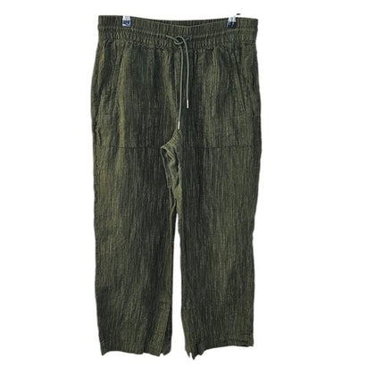 Athleta Retreat 100% Linen Wide Leg Pant