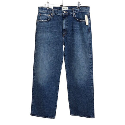 AGOLDE Harper Mid-Rise Straight-Leg Jeans