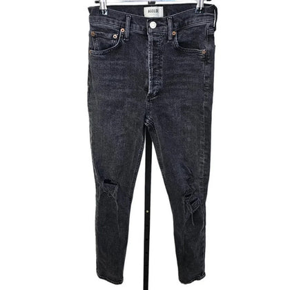 AGOLDE Womens Nico High Rise  Slim Jeans