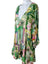 Label of Love Sao Paolo V-Neck Tropical Mini Cover Up Dress